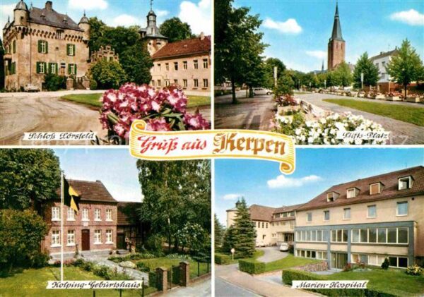 Kerpen Rheinland Schloss Lörsfeld Kolping Geburtshaus Ma