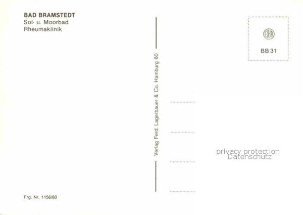 Bad Bramstedt Fliegeraufnahme Sol- Moorbad Rheumaklin – Bild 2
