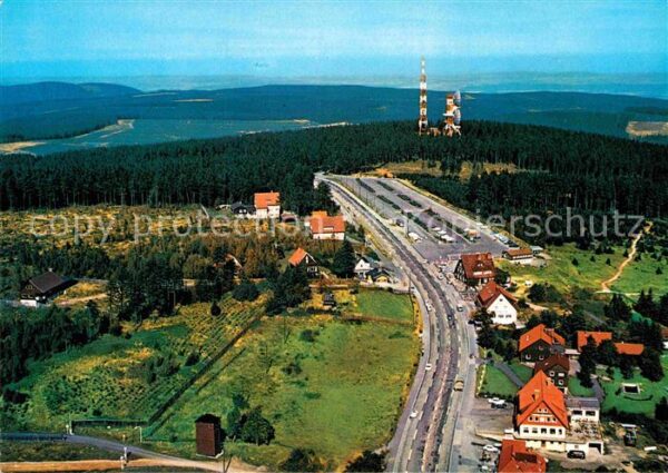 Torfhaus Harz Fliegeraufnahme