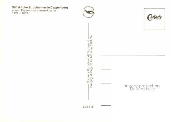Cappenberg Fliegeraufnahme Stiftskirche Sankt Joha – Bild 2