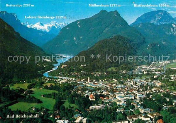 Bad Reichenhall Fliegeraufnahme