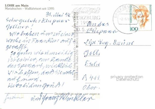 Lohr Main Fliegeraufnahme Mariabuchen – Bild 2