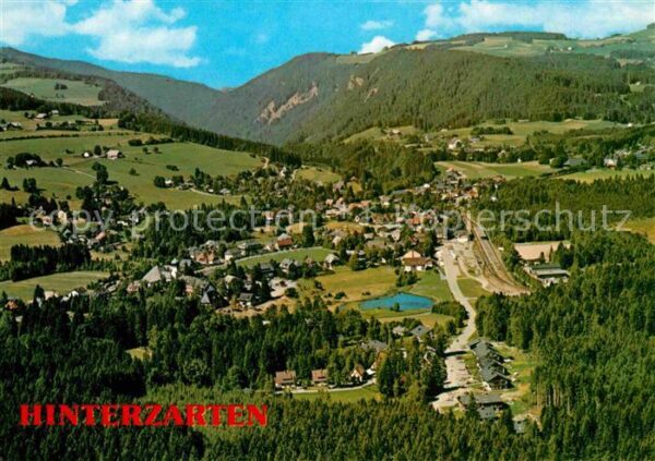 Hinterzarten Fliegeraufnahme