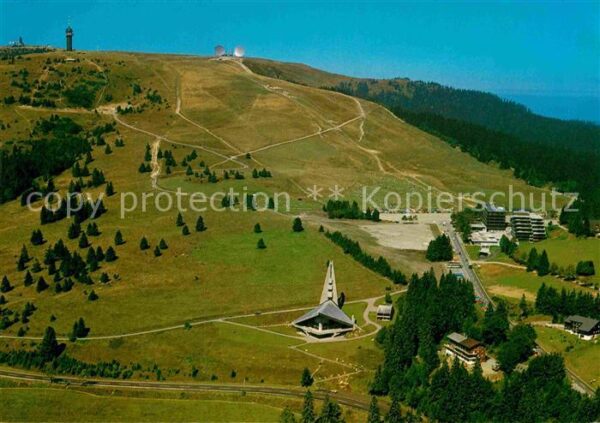 Feldberg Schwarzwald Fliegeraufnahme