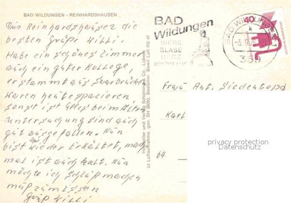 Bad Wildungen Fliegeraufnahme Reinhardshausen – Bild 2