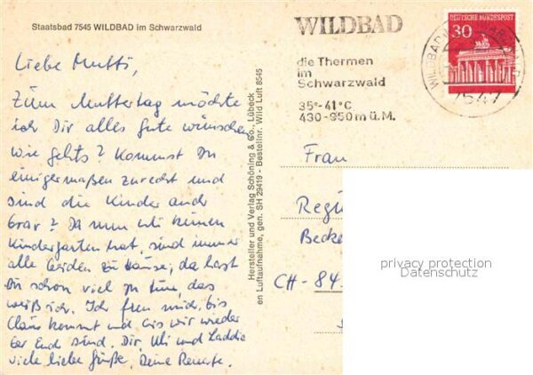 Bad Wildbad Fliegeraufnahme – Bild 2