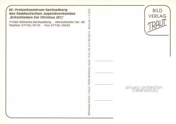 Sechselberg EC Freizeitzentrum – Bild 2