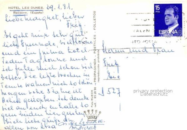 Benidorm Hotel Les Dunes – Bild 2