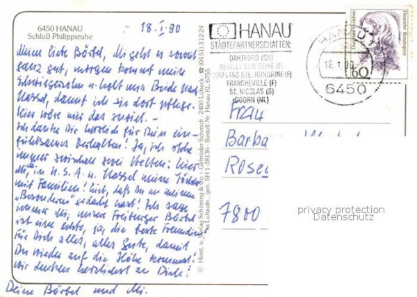 Hanau Main Fliegeraufnahme Schloss Philippsruhe – Bild 2