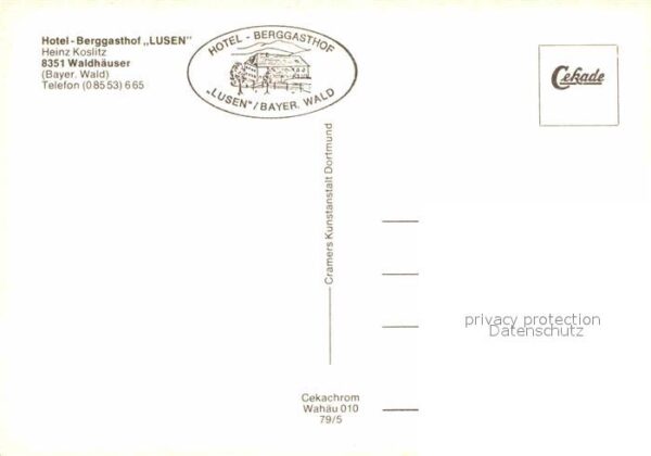 Waldhaeuser Neuschoenau Hotel Berggasthof Lusen – Bild 2