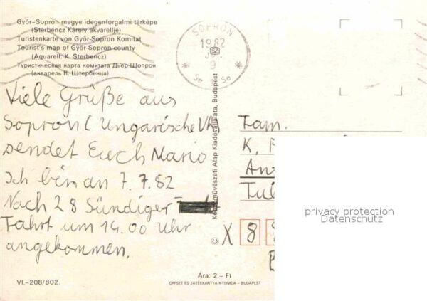 Gyoer Landkarte – Bild 2