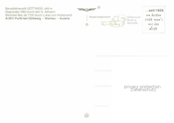 Furth Goettweig Fliegeraufnahme Benediktinerstift Göttw – Bild 2