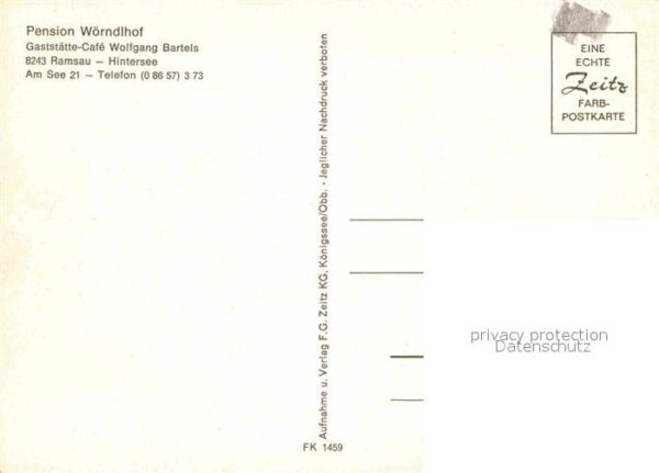 Ramsau Berchtesgaden Pension Wörndlhof – Bild 2