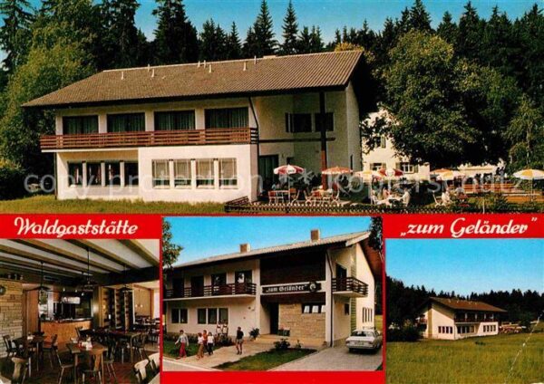 Weissenburg Bayern Waldgaststätte Zum Geländer