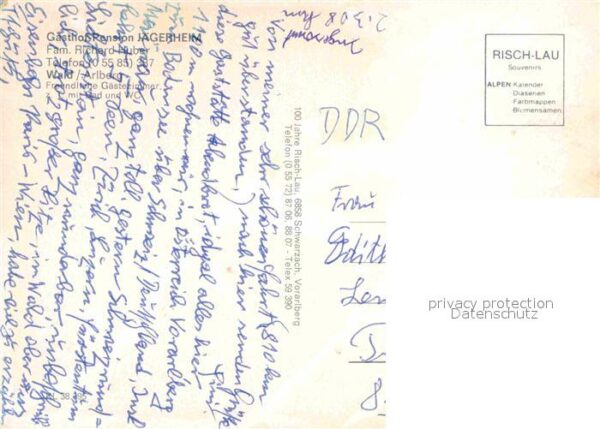 Wald Arlberg Gasthof Pension Jägerheim – Bild 2