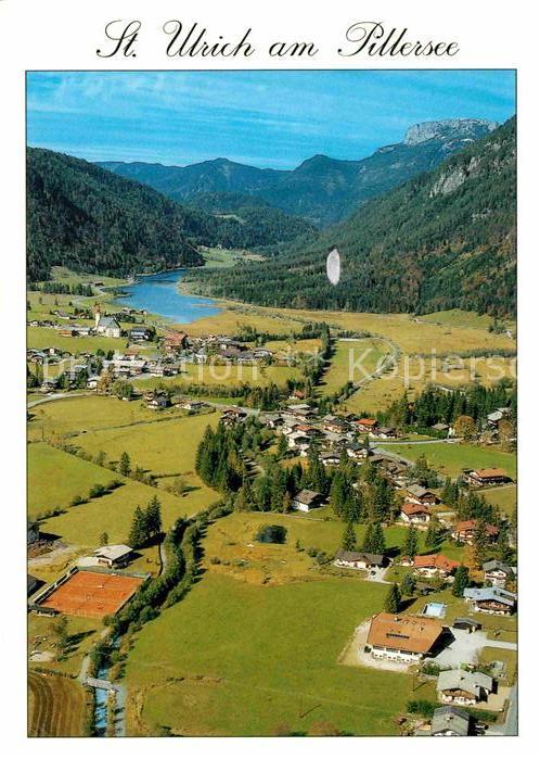 St Ulrich Pillersee Fliegeraufnahme