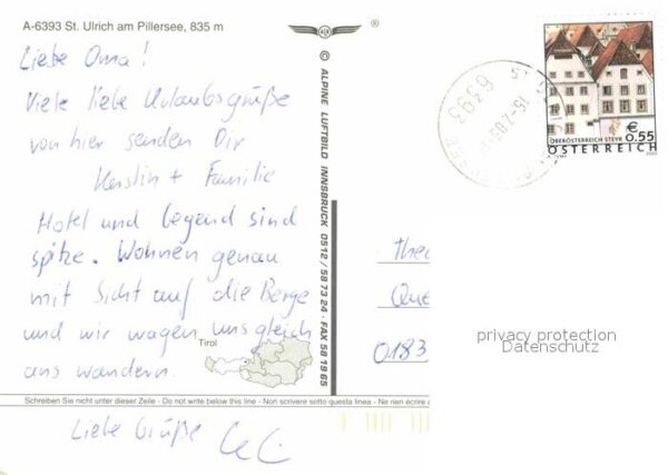 St Ulrich Pillersee Fliegeraufnahme – Bild 2