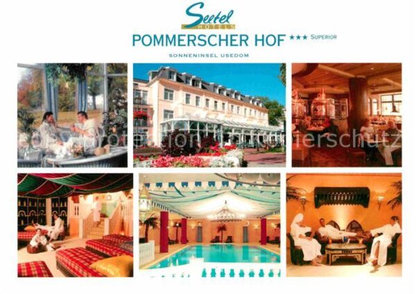 Heringsdorf Ostseebad Usedom Seehotel Pommerscher Hof