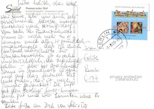 Heringsdorf Ostseebad Usedom Seehotel Pommerscher Hof – Bild 2