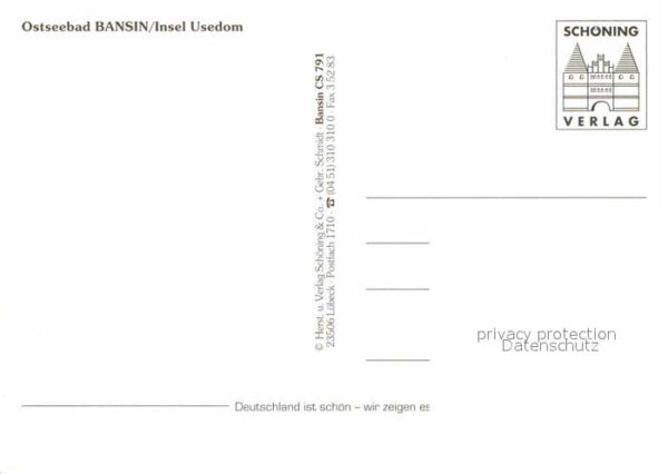 Bansin Ostseebad Fliegeraufnahme – Bild 2