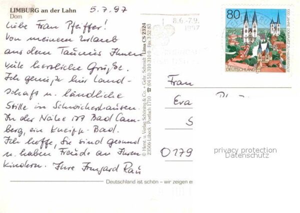 Limburg Lahn Fliegeraufnahme Dom – Bild 2