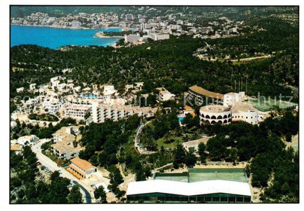 Paguera Mallorca Islas Baleares Fliegeraufnahme Hotel Club Galatzo