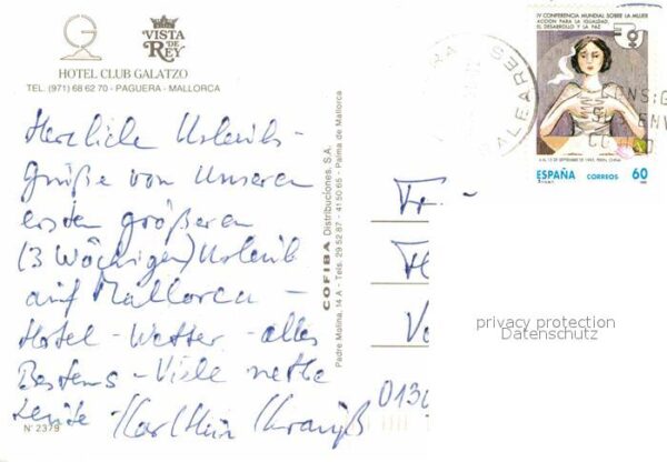 Paguera Mallorca Islas Baleares Fliegeraufnahme Hotel Club Galatzo – Bild 2