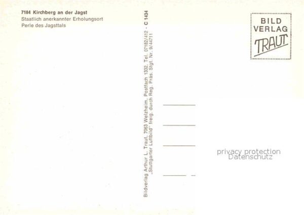 Kirchberg Jagst Fliegeraufnahme – Bild 2