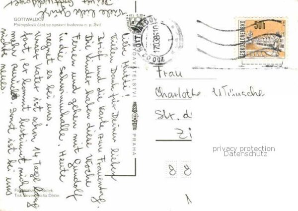 Gottwaldov Tschechien Teilansicht – Bild 2