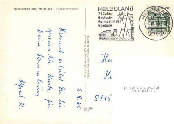 Helgoland Fliegeraufnahme – Bild 2