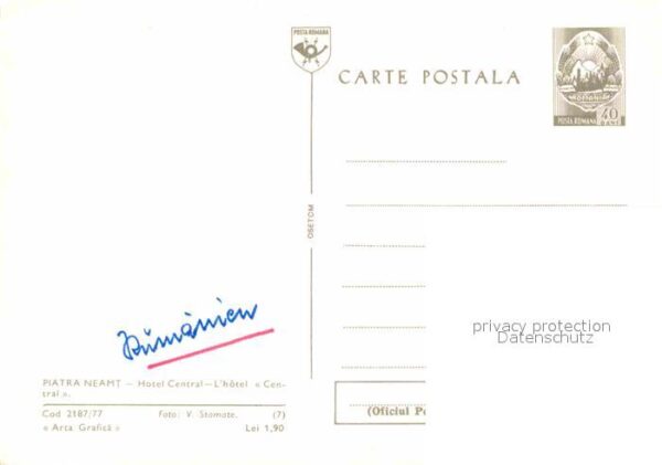 Piatra-Neamt Hotel Central – Bild 2