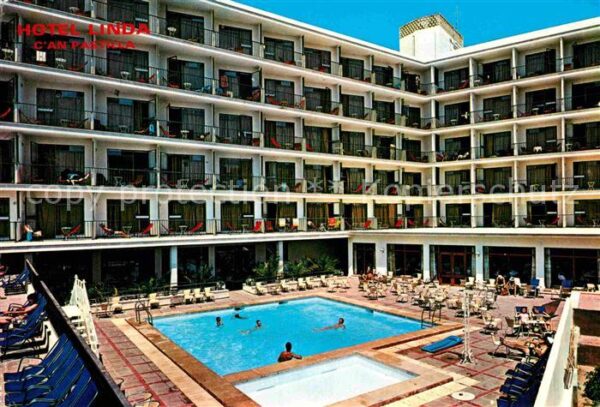 Can Pastilla Palma de Mallorca Hotel Linda Pool