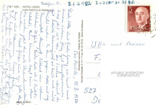 Can Pastilla Palma de Mallorca Hotel Linda Pool – Bild 2