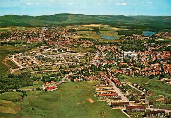 Clausthal-Zellerfeld Fliegeraufnahme
