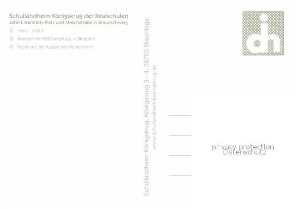 Koenigskrug Harz Fliegeraufnahme Schullandheim Brocken B – Bild 2