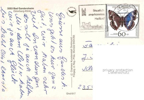 Bad Gandersheim Fliegeraufnahme Osterberg Klinik – Bild 2