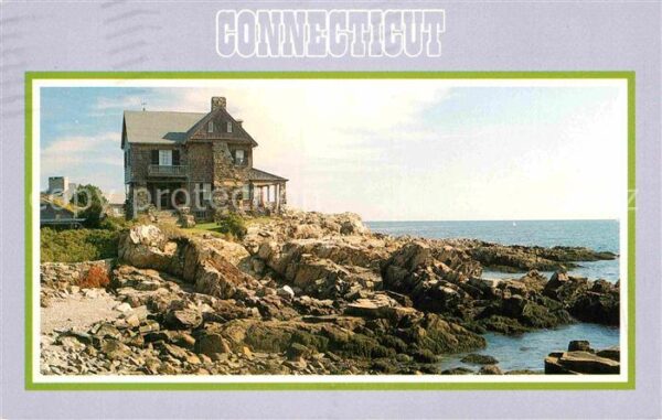Connecticut US-State Rocky New England coastline