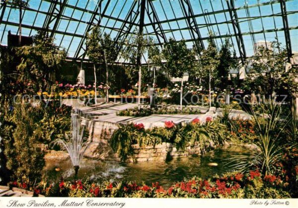 Edmonton Alberta Show Pavilion Muttart Conservatory