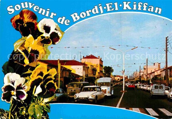Bordj El Kiffan Blumen Strassenszene