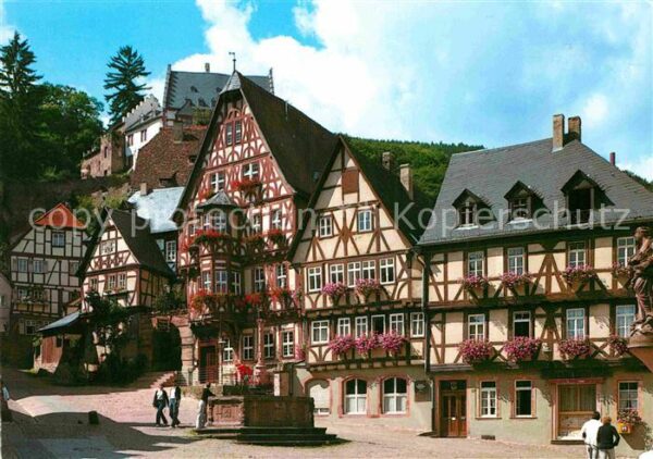 Miltenberg Main Historischer Marktplatz 15. Jhdt. Fachw
