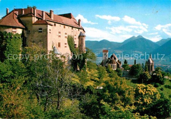 Schenna Meran Schloss Dorfkirche Mausoleum Alpen