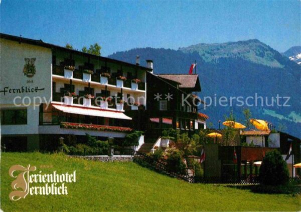 Bartholomaeberg Vorarlberg Ferienhotel Fernblick im Montafon