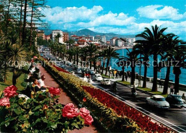 Sanremo Passeggiata Imperatrice Kaiserin Promen