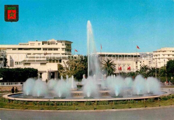 Casablanca Fuente luminosa y musical Plaza de las