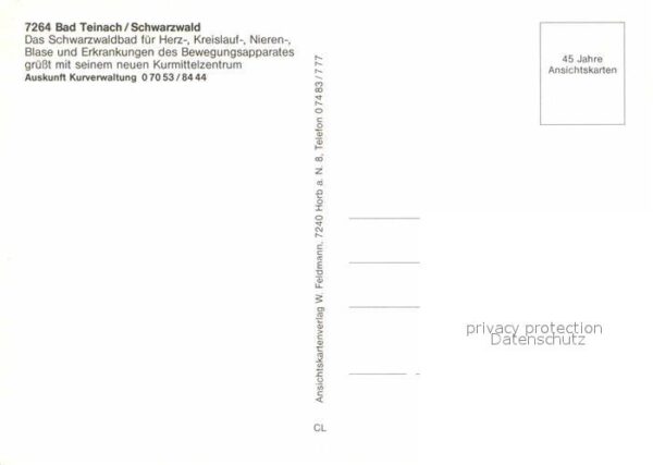 Bad Teinach-Zavelstein Kurmittelzentrum Kurort im Schwarzwald – Bild 2