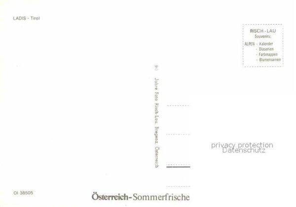 Ladis Ortsansicht mit Kirche – Bild 2