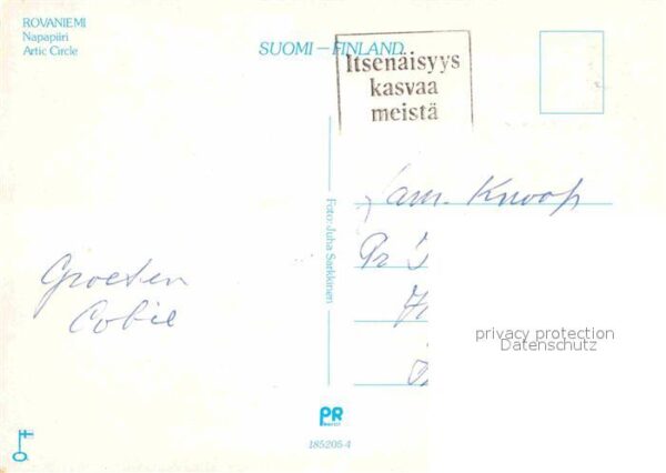 Rovaniemi Napapiiri Arctic Circle Polarkreis – Bild 2