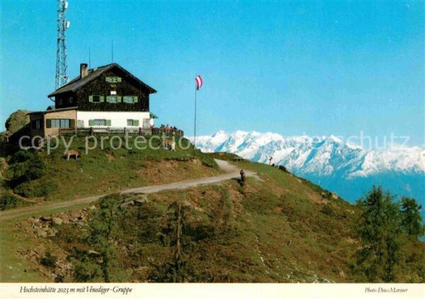 Lienz Tirol Hochsteinhütte mit Venediger Gruppe Alp