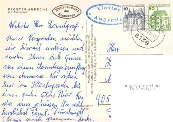 Andechs Kloster am Ammersee Fliegeraufnahme – Bild 2
