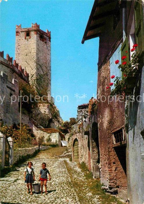 Malcesine Lago di Garda Salita al Castello Schloss